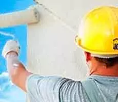 Pintura de interiores Parede com Granfino em Franca